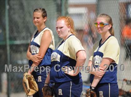 Thumbnail 2 in T.C. Roberson vs Harnett Central (NCHSAA 4A Consolation Final) photogallery.