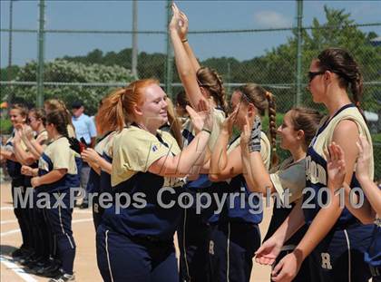 Thumbnail 3 in T.C. Roberson vs Harnett Central (NCHSAA 4A Consolation Final) photogallery.