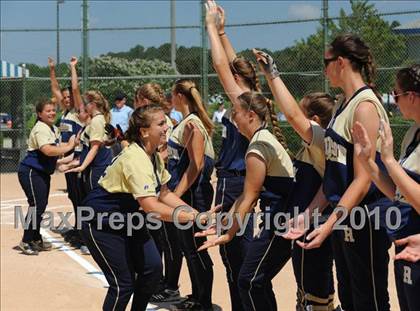 Thumbnail 1 in T.C. Roberson vs Harnett Central (NCHSAA 4A Consolation Final) photogallery.