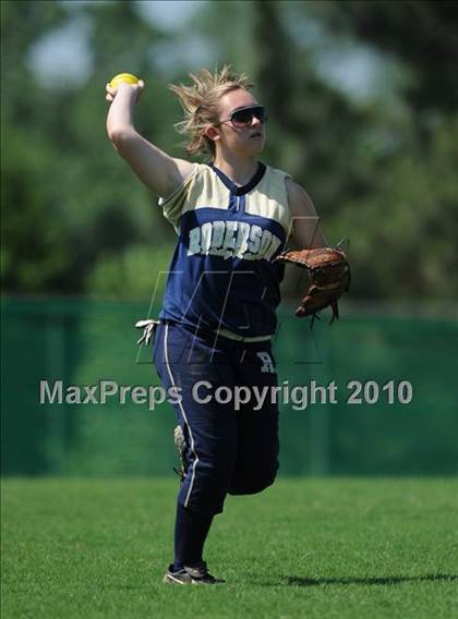 Thumbnail 3 in T.C. Roberson vs Harnett Central (NCHSAA 4A Consolation Final) photogallery.