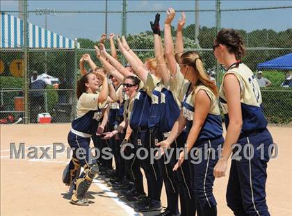 Thumbnail 3 in T.C. Roberson vs Harnett Central (NCHSAA 4A Consolation Final) photogallery.