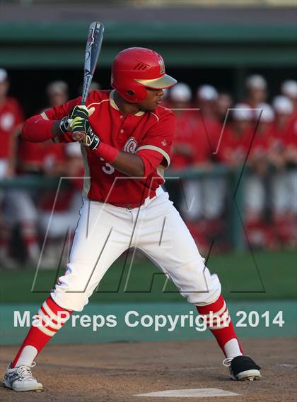 Thumbnail 3 in Woodrow Wilson vs Orange Lutheran (CIF Round 2 Playoff) photogallery.