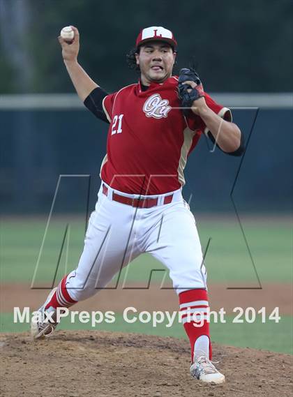 Thumbnail 3 in Woodrow Wilson vs Orange Lutheran (CIF Round 2 Playoff) photogallery.