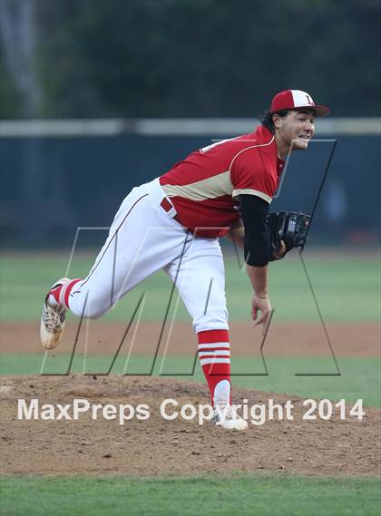 Thumbnail 3 in Woodrow Wilson vs Orange Lutheran (CIF Round 2 Playoff) photogallery.