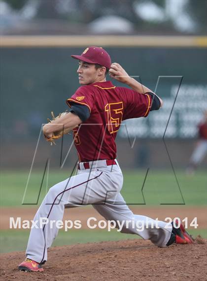 Thumbnail 3 in Woodrow Wilson vs Orange Lutheran (CIF Round 2 Playoff) photogallery.