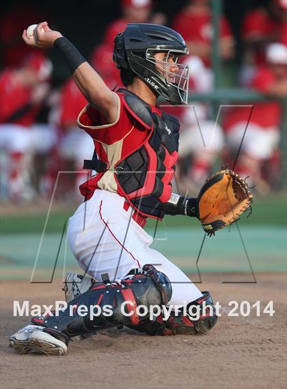 Thumbnail 2 in Woodrow Wilson vs Orange Lutheran (CIF Round 2 Playoff) photogallery.