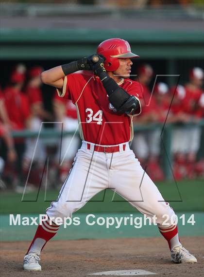 Thumbnail 3 in Woodrow Wilson vs Orange Lutheran (CIF Round 2 Playoff) photogallery.