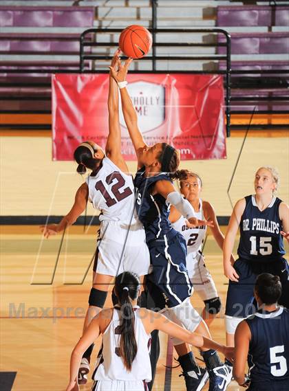 Thumbnail 1 in Dr. Phillips vs. Ossining (Nike Tournament of Champions) photogallery.