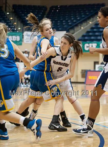 Thumbnail 3 in Christian Life Academy vs Horizon (CIF SDS D5 Final) photogallery.
