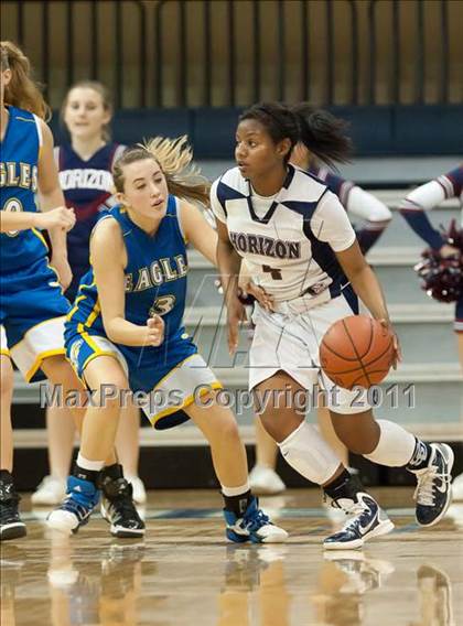 Thumbnail 3 in Christian Life Academy vs Horizon (CIF SDS D5 Final) photogallery.