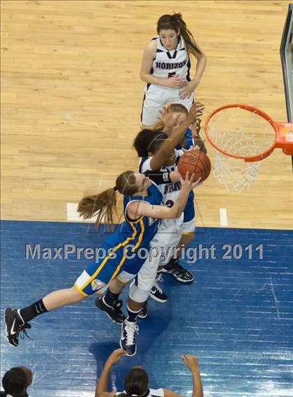 Thumbnail 2 in Christian Life Academy vs Horizon (CIF SDS D5 Final) photogallery.