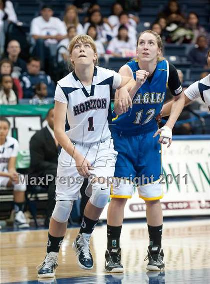 Thumbnail 3 in Christian Life Academy vs Horizon (CIF SDS D5 Final) photogallery.