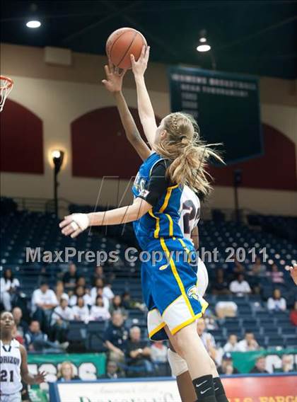 Thumbnail 1 in Christian Life Academy vs Horizon (CIF SDS D5 Final) photogallery.
