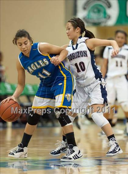 Thumbnail 2 in Christian Life Academy vs Horizon (CIF SDS D5 Final) photogallery.
