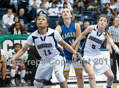 Thumbnail 1 in Christian Life Academy vs Horizon (CIF SDS D5 Final) photogallery.