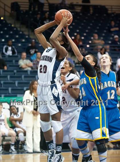 Thumbnail 1 in Christian Life Academy vs Horizon (CIF SDS D5 Final) photogallery.