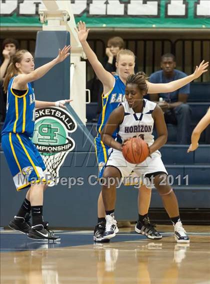 Thumbnail 1 in Christian Life Academy vs Horizon (CIF SDS D5 Final) photogallery.