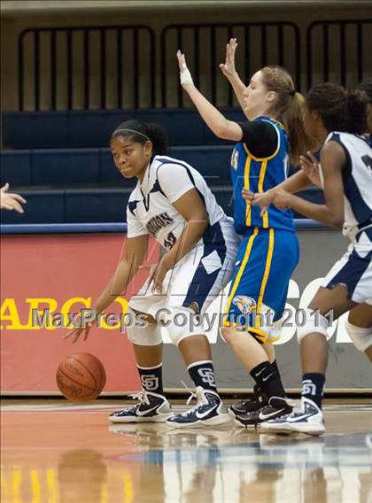 Thumbnail 1 in Christian Life Academy vs Horizon (CIF SDS D5 Final) photogallery.