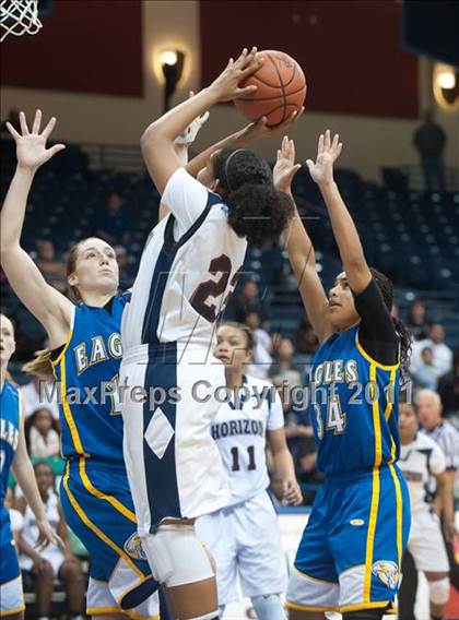Thumbnail 1 in Christian Life Academy vs Horizon (CIF SDS D5 Final) photogallery.