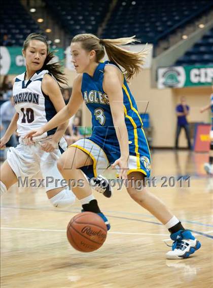 Thumbnail 2 in Christian Life Academy vs Horizon (CIF SDS D5 Final) photogallery.