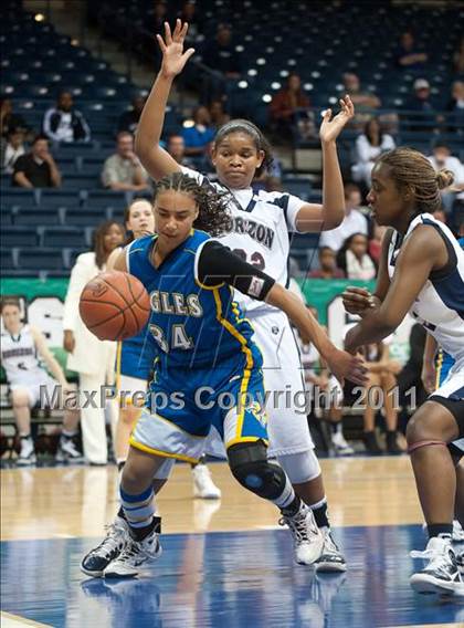 Thumbnail 1 in Christian Life Academy vs Horizon (CIF SDS D5 Final) photogallery.