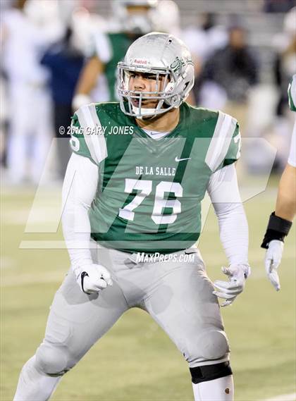 Thumbnail 3 in De La Salle vs. St. John Bosco (CIF State Open Division Final) photogallery.