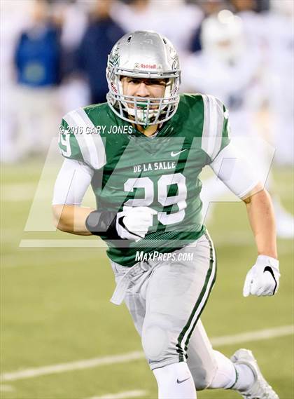Thumbnail 3 in De La Salle vs. St. John Bosco (CIF State Open Division Final) photogallery.