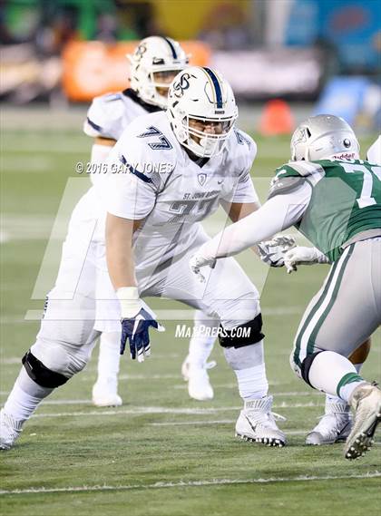 Thumbnail 3 in De La Salle vs. St. John Bosco (CIF State Open Division Final) photogallery.