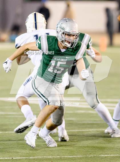 Thumbnail 2 in De La Salle vs. St. John Bosco (CIF State Open Division Final) photogallery.
