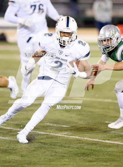 Thumbnail 2 in De La Salle vs. St. John Bosco (CIF State Open Division Final) photogallery.