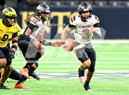 Thumbnail 1 in Union Parish vs. St. James (LHSAA Division III Non-Select Final) photogallery.