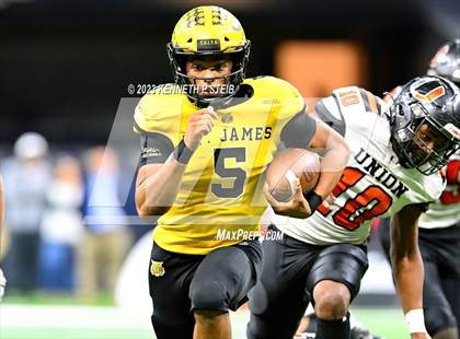Thumbnail 2 in Union Parish vs. St. James (LHSAA Division III Non-Select Final) photogallery.