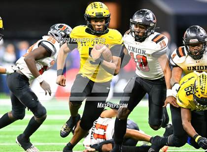 Thumbnail 2 in Union Parish vs. St. James (LHSAA Division III Non-Select Final) photogallery.