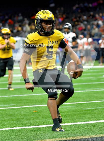 Thumbnail 2 in Union Parish vs. St. James (LHSAA Division III Non-Select Final) photogallery.