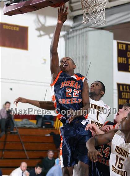 Thumbnail 1 in Horace Greeley vs Mt. Vernon (Section 1 AA Quarterfinal) photogallery.