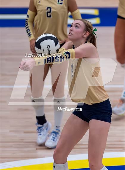Thumbnail 2 in Roncalli vs. Cathedral (IHSAA 3A Regional Championship) photogallery.