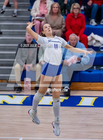 Thumbnail 1 in Roncalli vs. Cathedral (IHSAA 3A Regional Championship) photogallery.