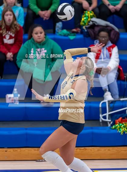 Thumbnail 2 in Roncalli vs. Cathedral (IHSAA 3A Regional Championship) photogallery.