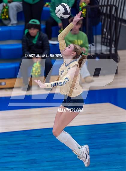 Thumbnail 2 in Roncalli vs. Cathedral (IHSAA 3A Regional Championship) photogallery.