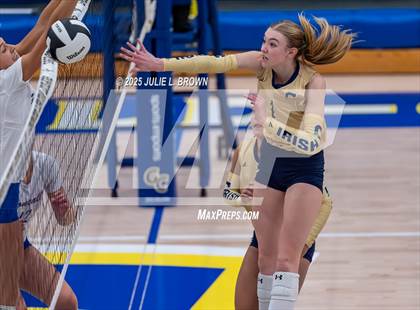 Thumbnail 1 in Roncalli vs. Cathedral (IHSAA 3A Regional Championship) photogallery.