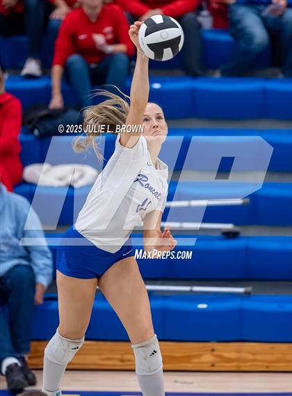 Thumbnail 2 in Roncalli vs. Cathedral (IHSAA 3A Regional Championship) photogallery.