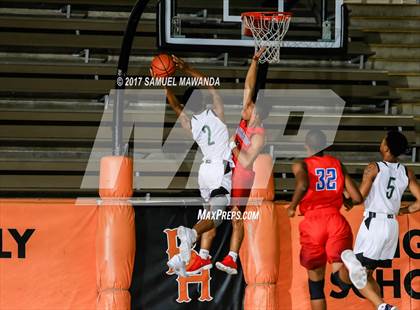 Thumbnail 1 in George Washington Prep vs Dorsey (77th Annual Beverly Hills Tournament)  photogallery.