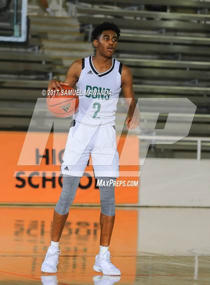 Thumbnail 1 in George Washington Prep vs Dorsey (77th Annual Beverly Hills Tournament)  photogallery.