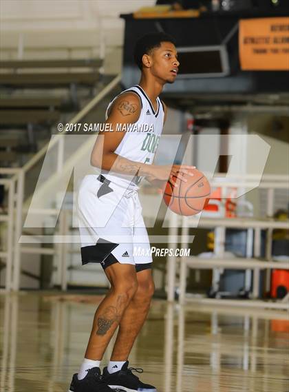 Thumbnail 2 in George Washington Prep vs Dorsey (77th Annual Beverly Hills Tournament)  photogallery.