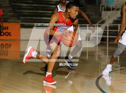 Thumbnail 1 in George Washington Prep vs Dorsey (77th Annual Beverly Hills Tournament)  photogallery.
