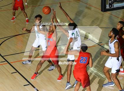 Thumbnail 3 in George Washington Prep vs Dorsey (77th Annual Beverly Hills Tournament)  photogallery.