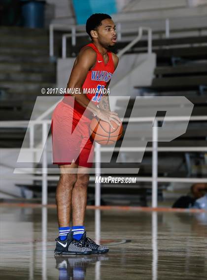 Thumbnail 3 in George Washington Prep vs Dorsey (77th Annual Beverly Hills Tournament)  photogallery.