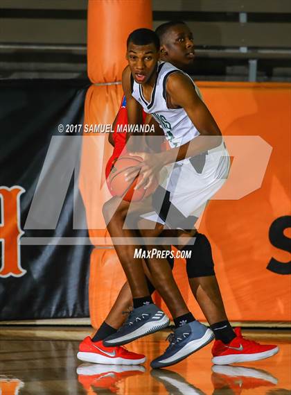 Thumbnail 3 in George Washington Prep vs Dorsey (77th Annual Beverly Hills Tournament)  photogallery.