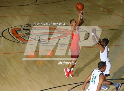 Thumbnail 1 in George Washington Prep vs Dorsey (77th Annual Beverly Hills Tournament)  photogallery.