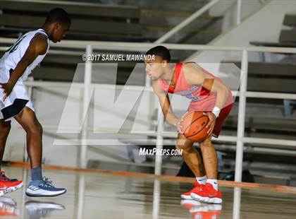 Thumbnail 3 in George Washington Prep vs Dorsey (77th Annual Beverly Hills Tournament)  photogallery.